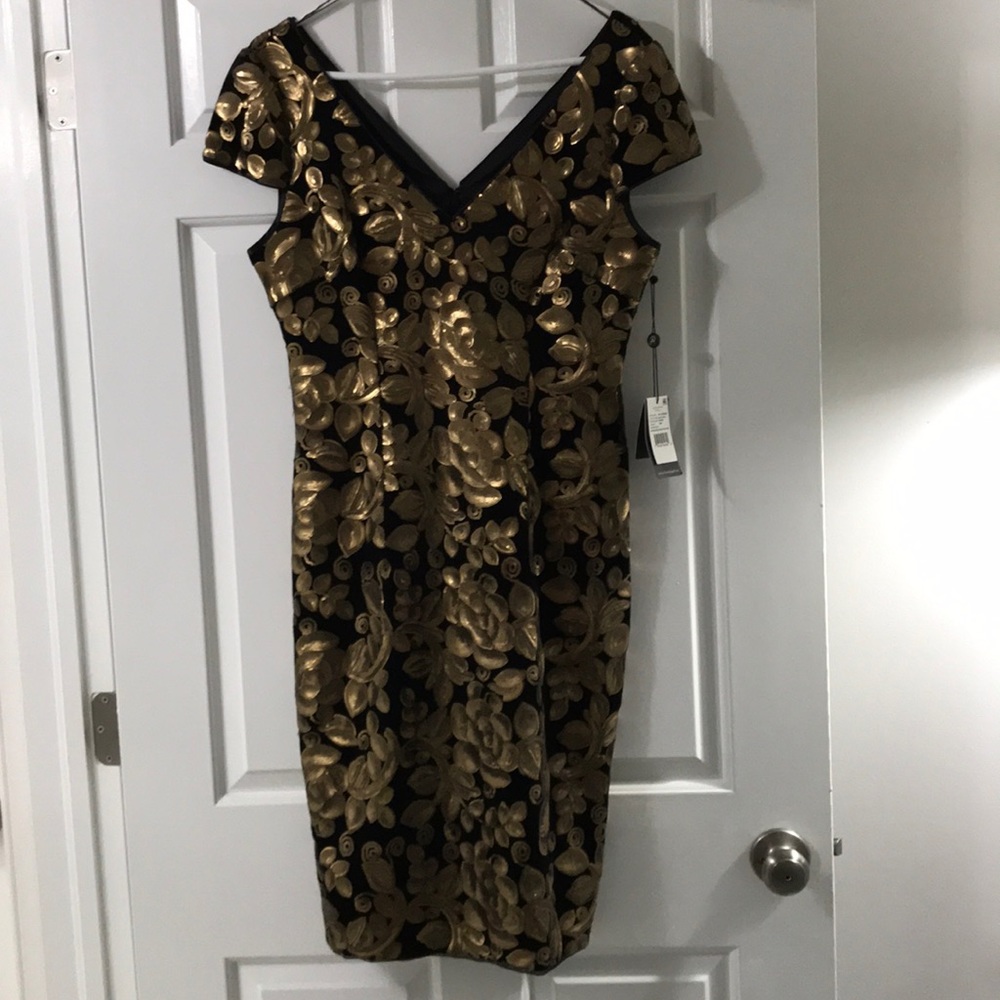 Gorgeous, short sleeve, sequin and velvet dress